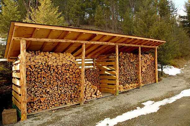 Use a Firewood Rack - Tree To Timber