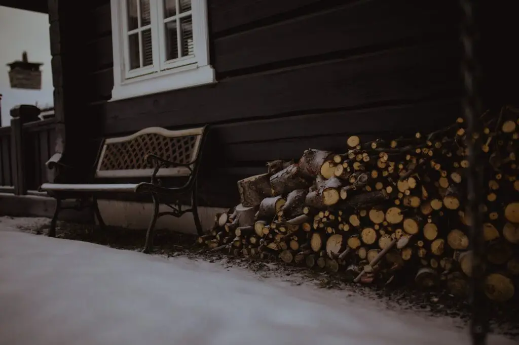 Avoid Piling Firewood up Against Your Home - Tree To Timber